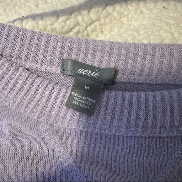 Aerie lightweight sweater oversized bump friendly - Picture 2 of 4